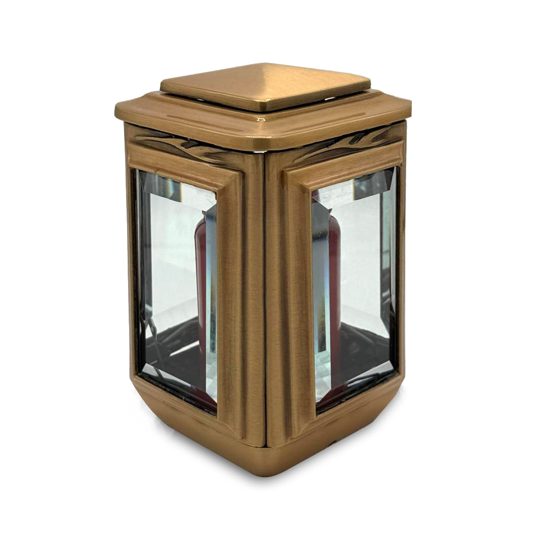 Grablaterne grablampe friedhof aus Bronze