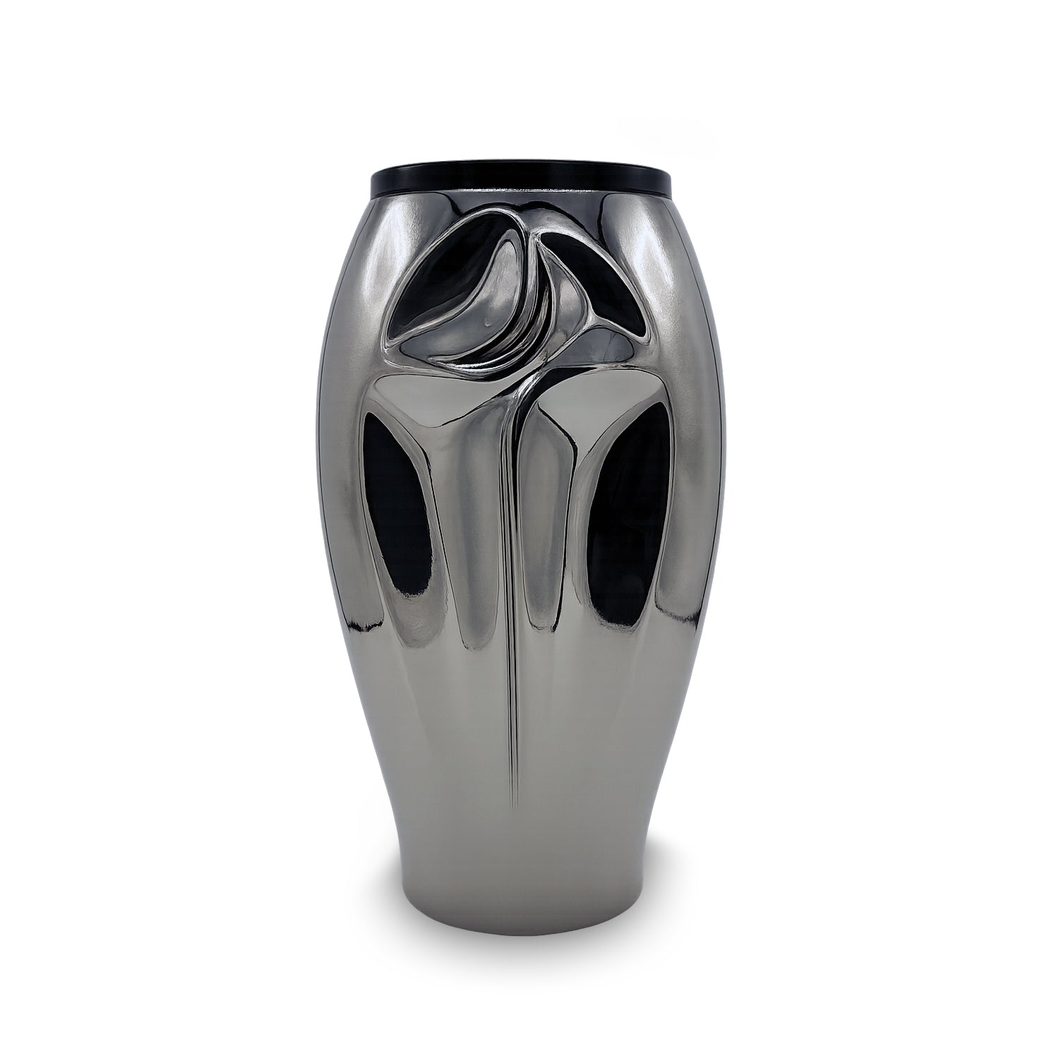 Edelstahl Grabvase Caggiati Special Inox – langlebige Friedhofsvase – Vinstone