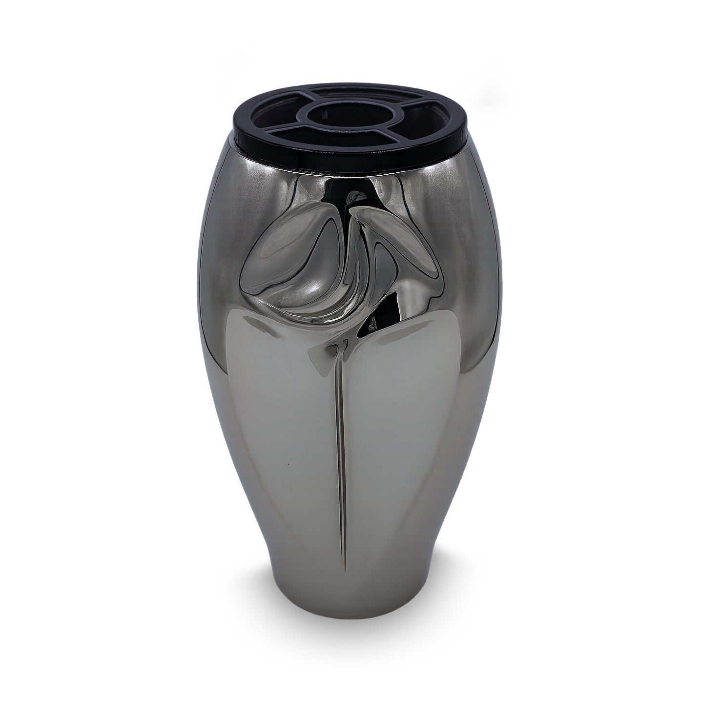Edelstahl Grabvase Caggiati Special Inox – langlebige Friedhofsvase
