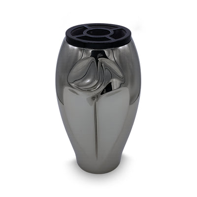 Edelstahl Grabvase Caggiati Special Inox – langlebige Friedhofsvase