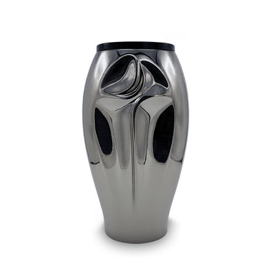 Edelstahl Grabvase Caggiati Special Inox – langlebige Friedhofsvase
